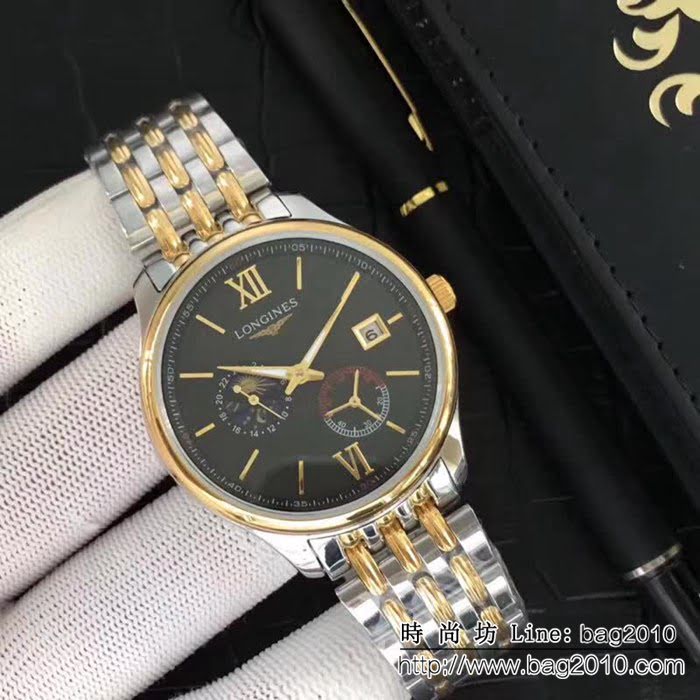 LONGINES浪琴 全自動機械 男士腕表 WSS0901